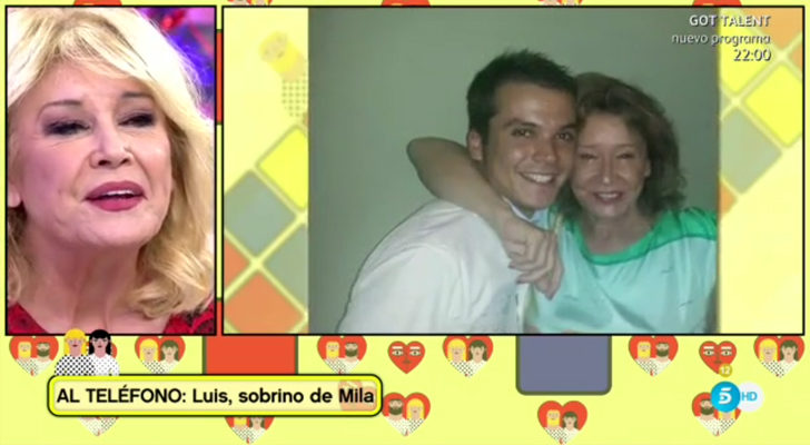 Mila Ximénez, sorprendida en 'Sálvame in Love'