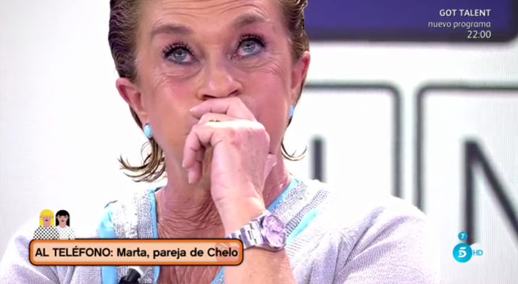 Marta, pareja de Chelo, interviene en 'Sálvame in Love'