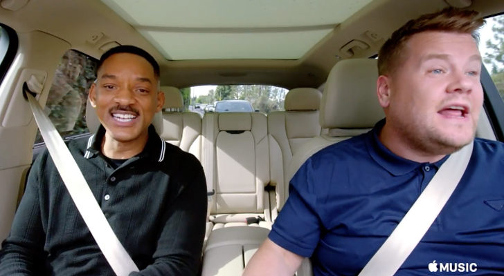 Will Smith será uno de los protagonistas de 'Carpool Karaoke: The Series', sección que ha adquirido Apple