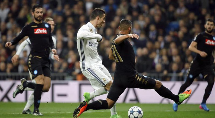 El resumen del fútbol Real Madrid-Nápoles eleva a 'Champions Total' hasta el 3,4% en Mega