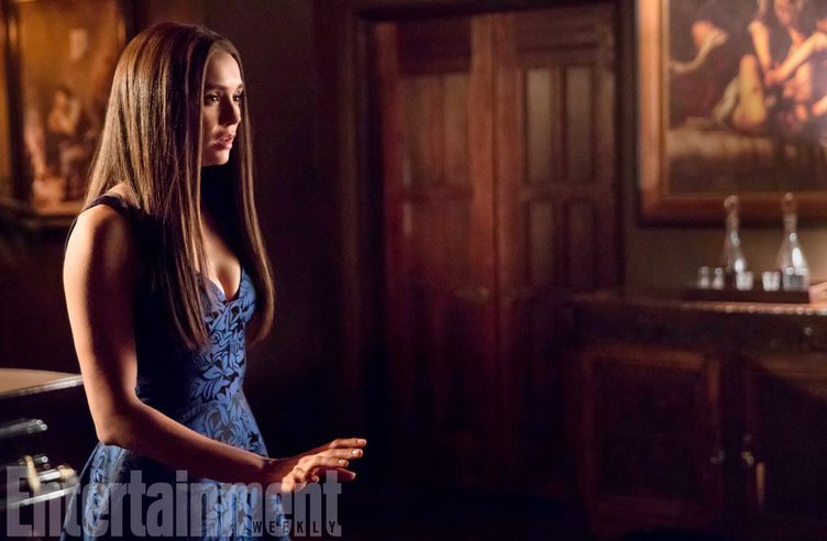 Nina Dobrev en su reaparición en el último capítulo de 'Crónicas Vampíricas'