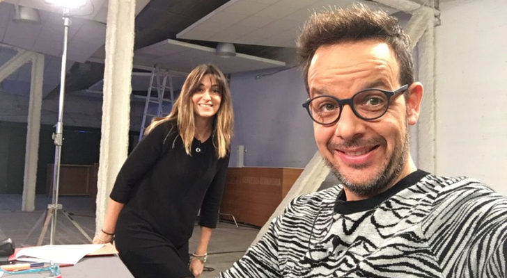 Noemí Galera y Àngel Llàcer en el casting de 'Tu cara no me suena todavía'