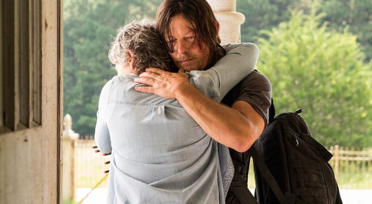 Carol y Daryl se reencuentran