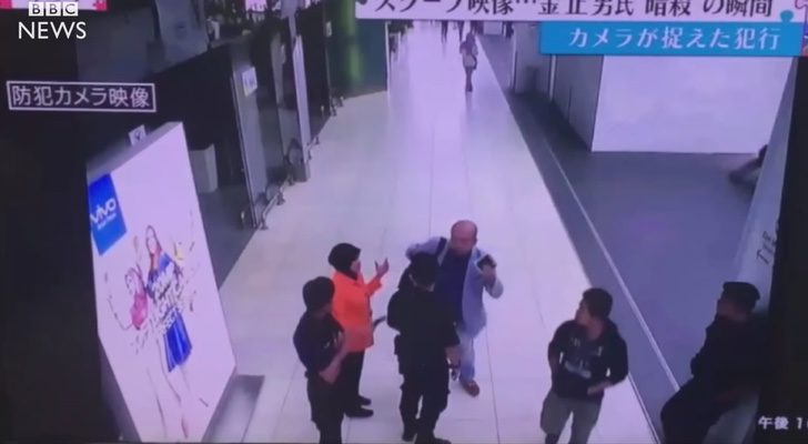 Una de las escenas grabadas en el aeropuerto donde fue asesinado Kim Jong-nam