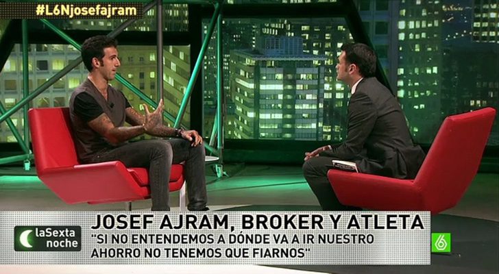 Josef Ajram entrevistado por Iñaki López, presentador de 'laSexta Noche'
