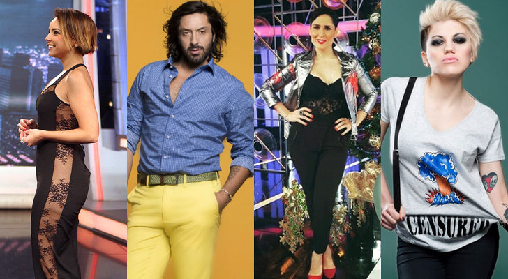 Estilismos de Verónica Miyún para Chenoa, Rafael Amargo, Rosa López y Angy