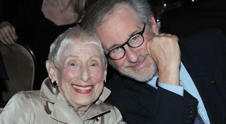 Steven Spielberg y su madre, Leah Adler
