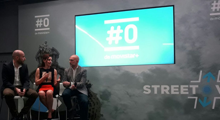 Fernando Jerez, Carolina Cubillo y Alvaro Martín han presentado 'Streetviú', la nueva apuesta de Movistar+ para #0