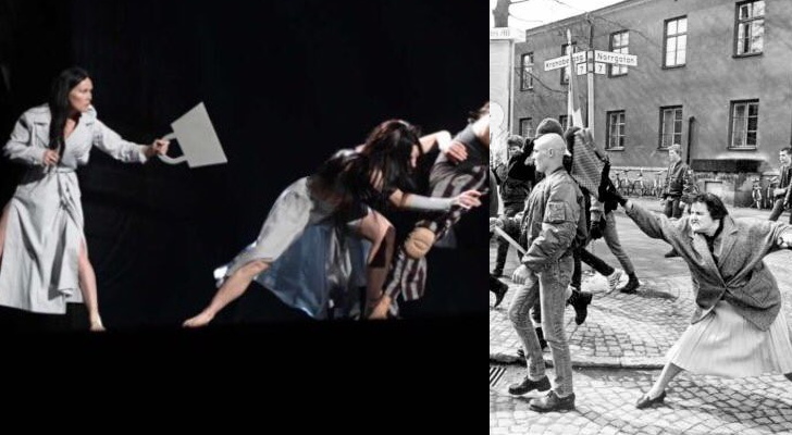 Momento inspirado en la realidad en la actuación de Loreen