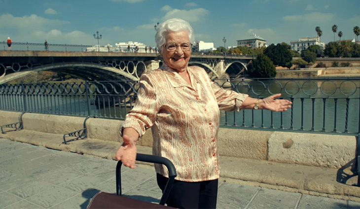 Una de las protagonistas del primer episodio de &#39;Streetviú&#39; en Sevilla