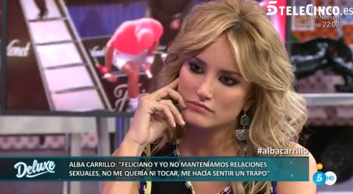 Alba Carrillo en 'Sálvame Deluxe'