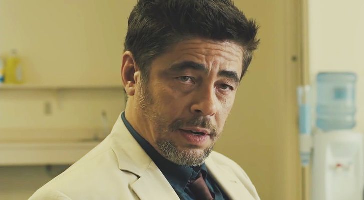 Benicio del Toro en "Sicario" anota un 17,2% en Antena 3