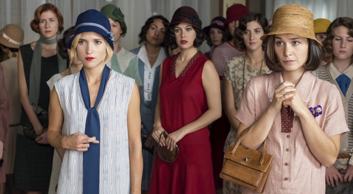 Las actrices Ana Fernández, Blanca Suárez y Nadia de Santiago son tres de las protagonistas de &#39;Las chicas del cable&#39;