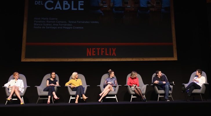 Presentación de 'Las chicas del cable' en Berlín