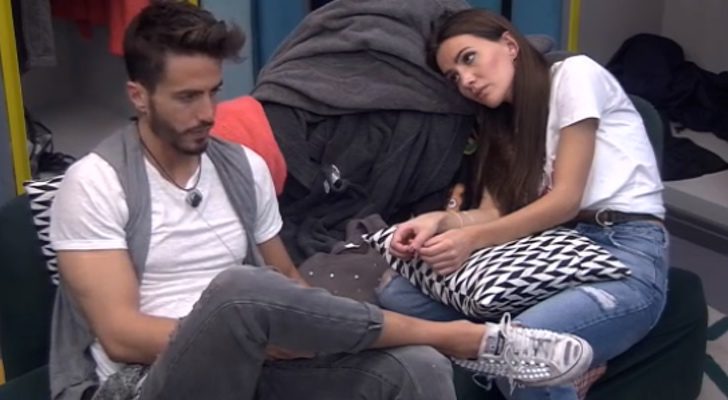 Marco Ferri y Aylén Milla durante su tensa conversación en 'GH VIP 5'