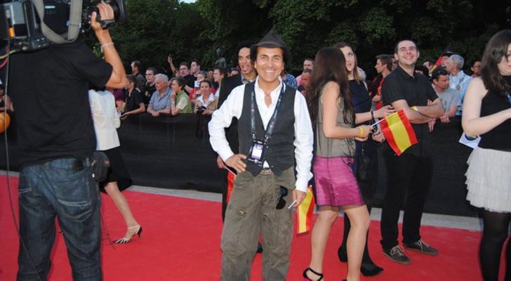 Rafa Artesero en el 'Festival de Eurovisión 2011'