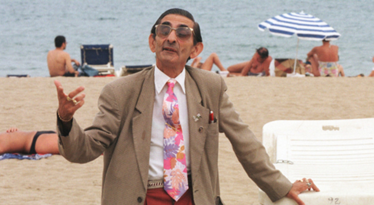 Bernardo Cortés &quot;Palomino&quot;, en la playa