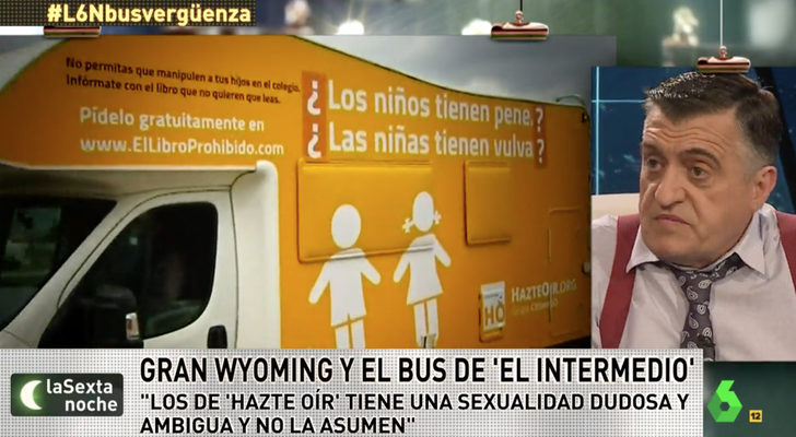 El Gran Wyoming en 'laSexta noche'