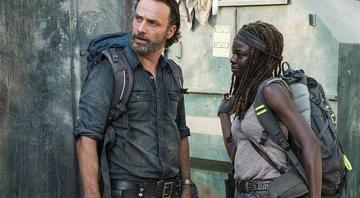 Rick y Michonne en "Say Yes" de 'The Walking Dead'