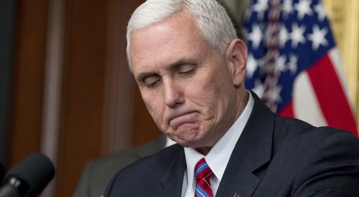 Mike Pence, actual vicepresidente de los Estados Unidos