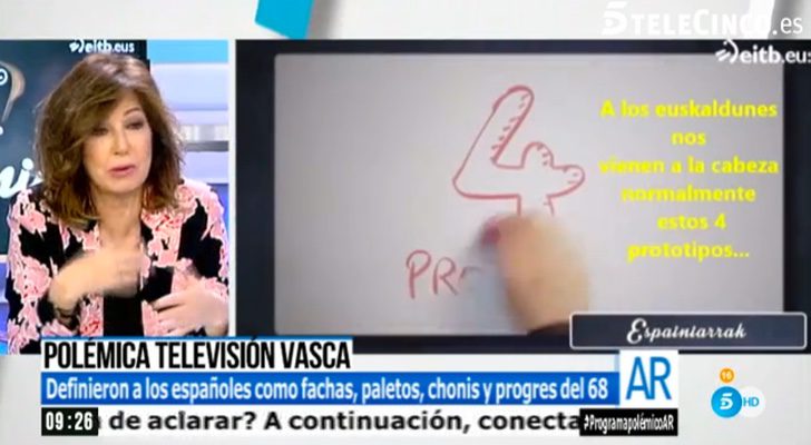 La presentadora de 'El programa de Ana Rosa' critica el formato de ETB