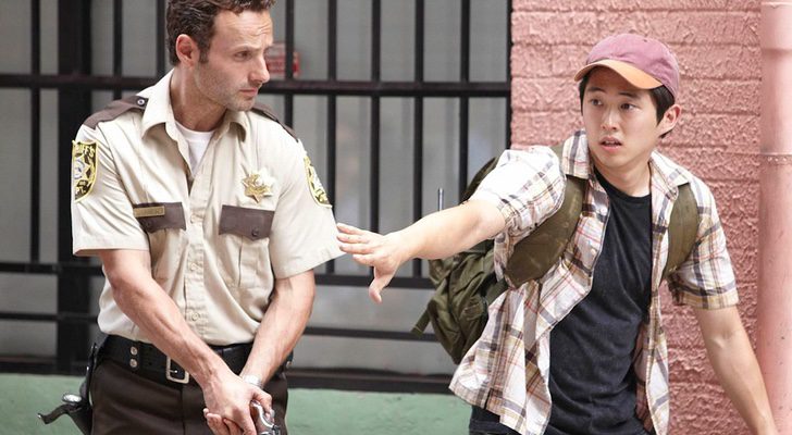 Rick y Glenn en 'The Walking Dead'