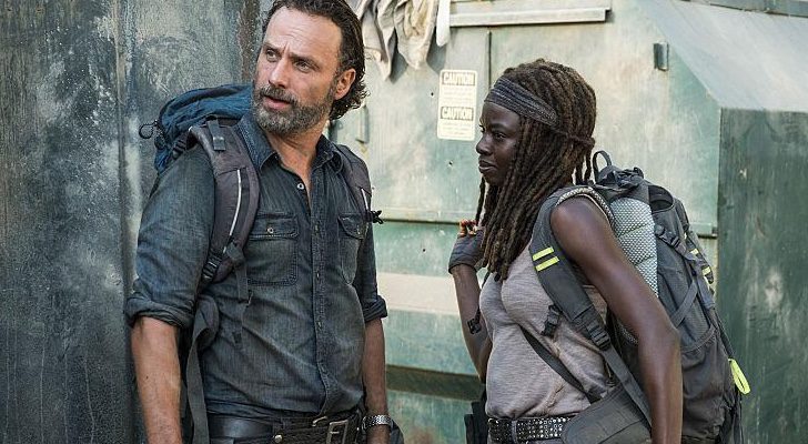 Rick y Michonne en "Say Yes" de 'The Walking Dead'