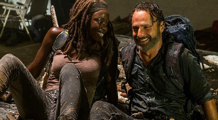Michonne y Rick en &#39;The Walking Dead&#39;