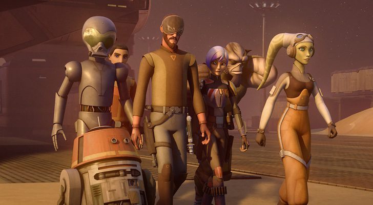 Los personajes de 'Star Wars Rebels' en la cuarta temporada
