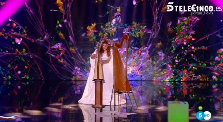 Mar Gabarre en la segunda semifinal de 'Got Talent España'