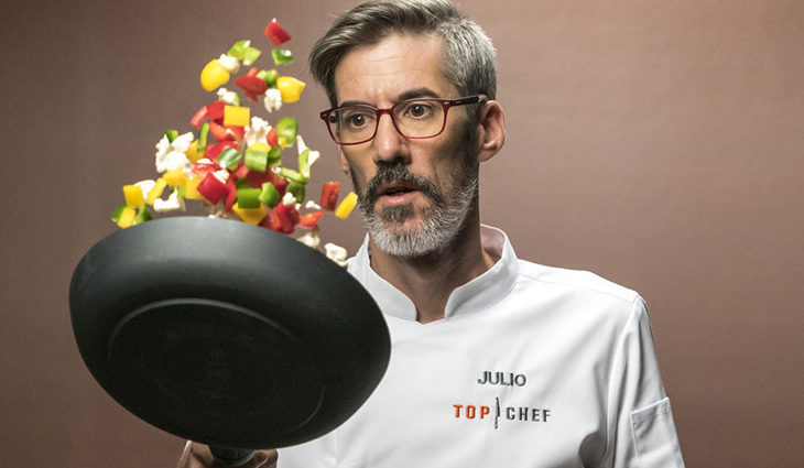 Julio no ha estado conforme con su elaboración y le ha costado su paso por &#39;Top Chef&#39;