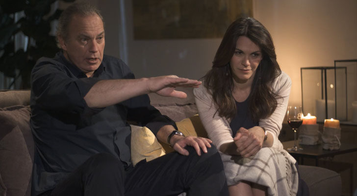 Bertín junto a Fabiola