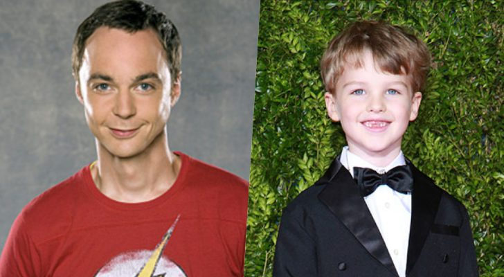 Jim Parsons e Iain Armitage son Sheldon Cooper