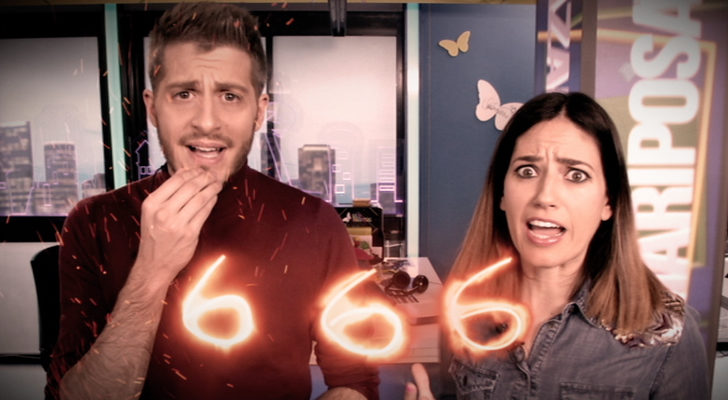 Nando Escribano y Núria Marín en el programa 666 de 'Cazamariposas'