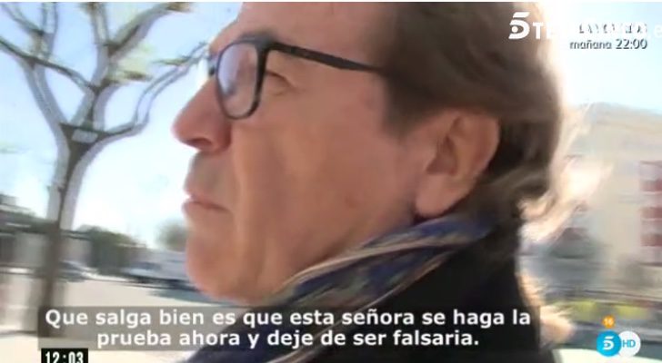 Pepe Navarro en el programa de 'Ana Rosa'