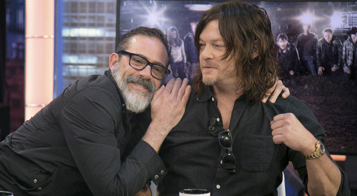 Norman Reedus y Jeffrey Dean Morgan en 'El hormiguero'