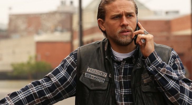 Charlie Hunnam en 'sons of Anarchy'