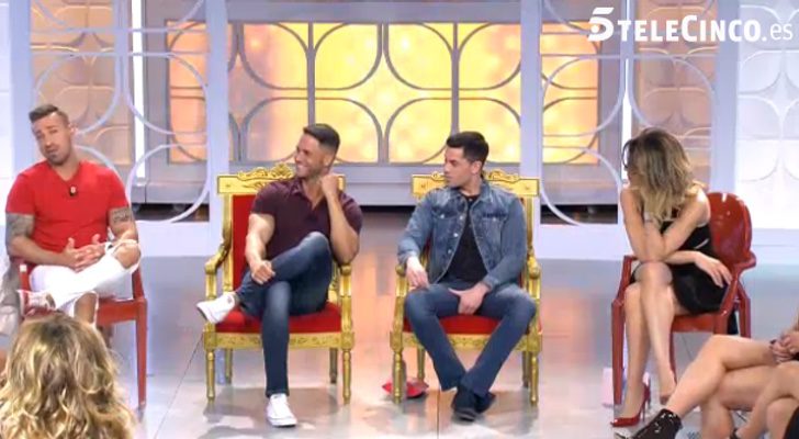 Rafa Mora y Nagore discuten en 'Mujeres y hombres y viceversa'