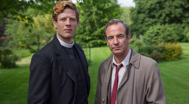 La pareja de detectives, formada por el reverendo Chambers (James Norton) y el inspector Keating (Robson Green)