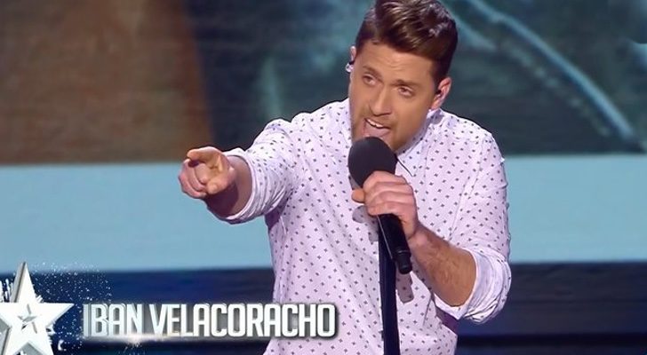 Iban durante su actuación en la repesca de 'Got Talent'
