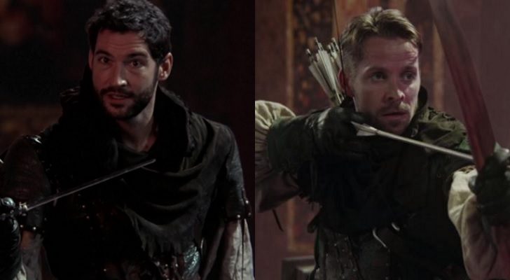 A la izquierda, Tom Ellis, a la derecha, Sean Maguire en 'Once upon a time'