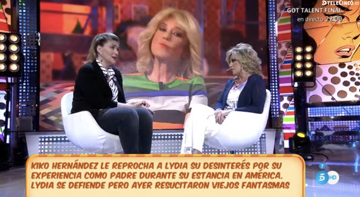 Lydia Lozano habla con Carlota Corredera