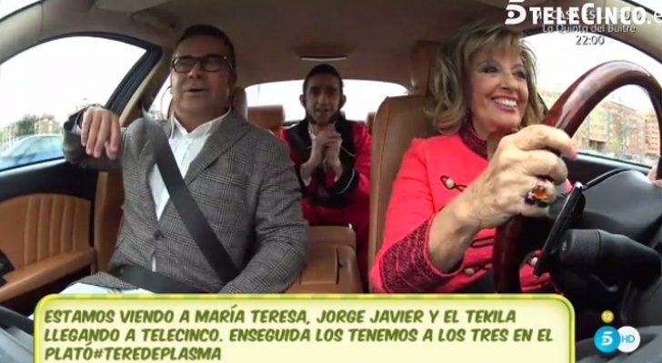 Antonio, El Tekila y Jorge Javier Vázquez