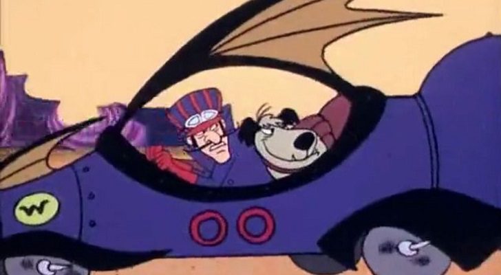 Pierre Nodoyuna y su compañero Patán en &#39;Los autos locos&#39;