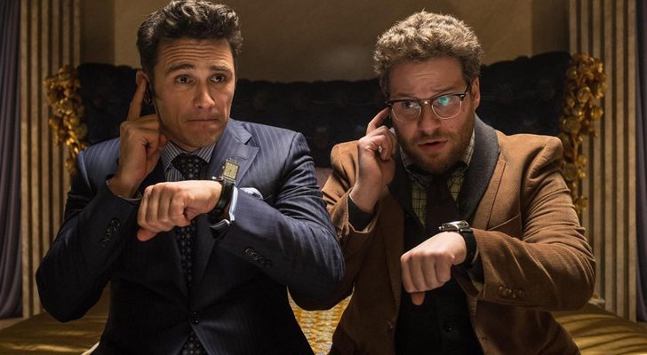 James Franco y Seth Rogen en la película "The Interview"