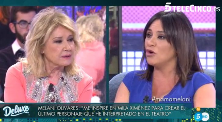 Mila Ximénex y Melani Olivares en 'Sábado deluxe'