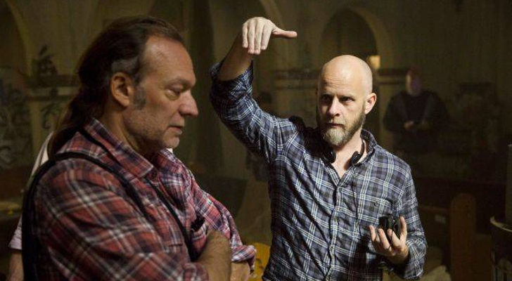 Greg Nicotero y Dave Erickson en el rodaje de 'Fear The Walking Dead' 