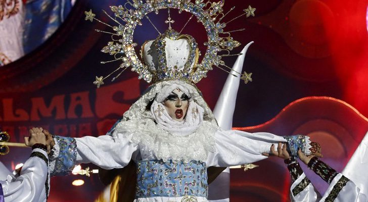 Drag Sethlas ha ganado la gala Drag Queen con un polémico número religioso
