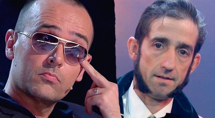 A la izquierda, Risto Mejide y a la derecha, El Tekila