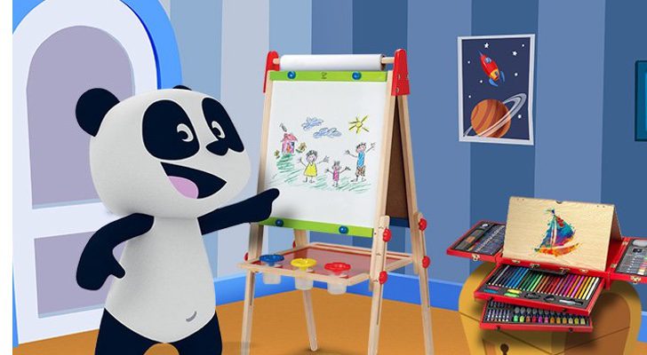 El oso caracterísitico de Canal Panda, el espacio televisivo infantil